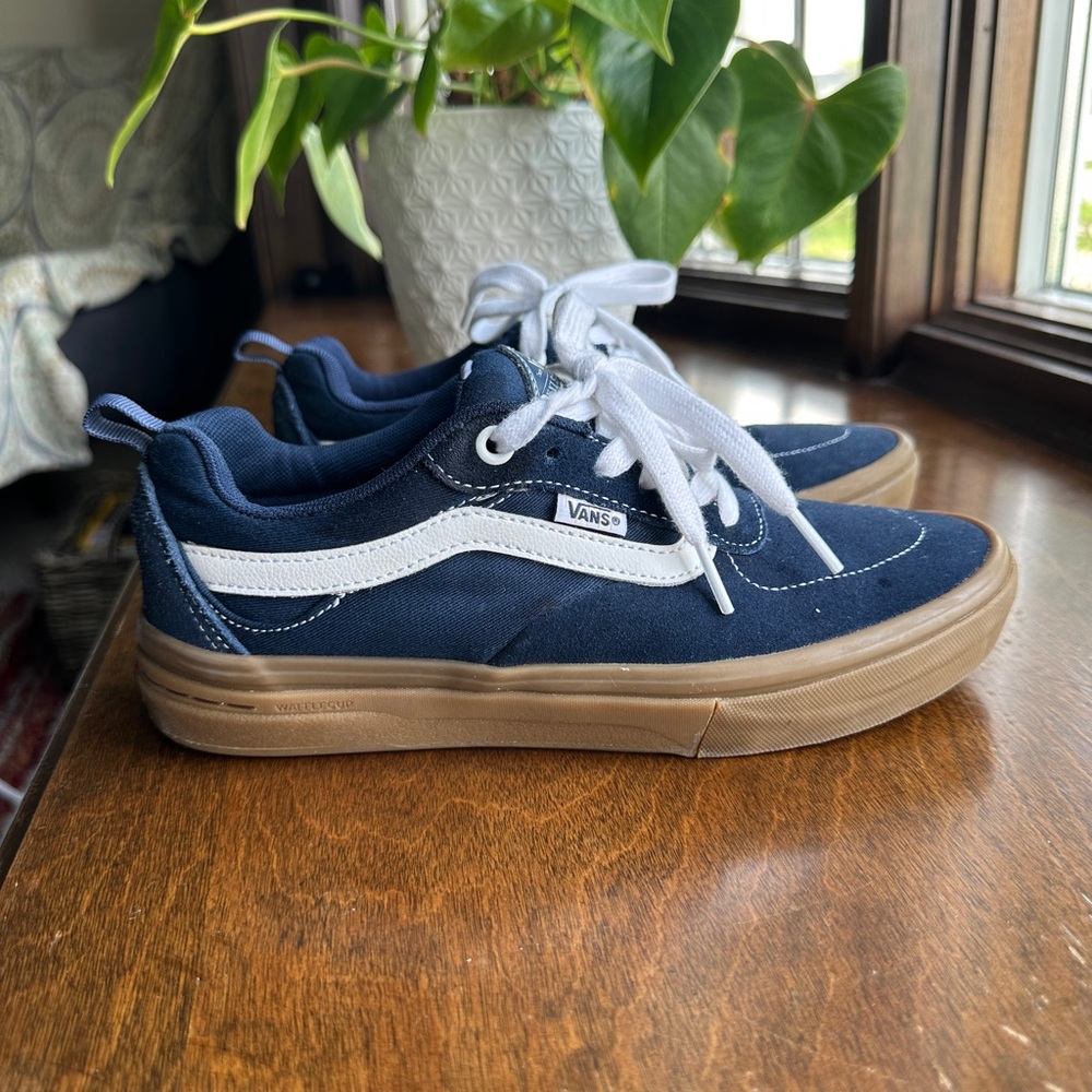 Vans navy kyle walker edition skate shoe